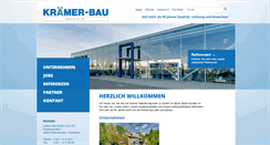 Desktop Screenshot of kraemer-bau.info